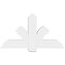 Ekena Millwork Redmond Architectural Grade PVC Gable Bracket, 48"W x 26"H x 4"D x 6"F, 13/12 Pitch GBP048X26X0406RED00 - alternate 5
